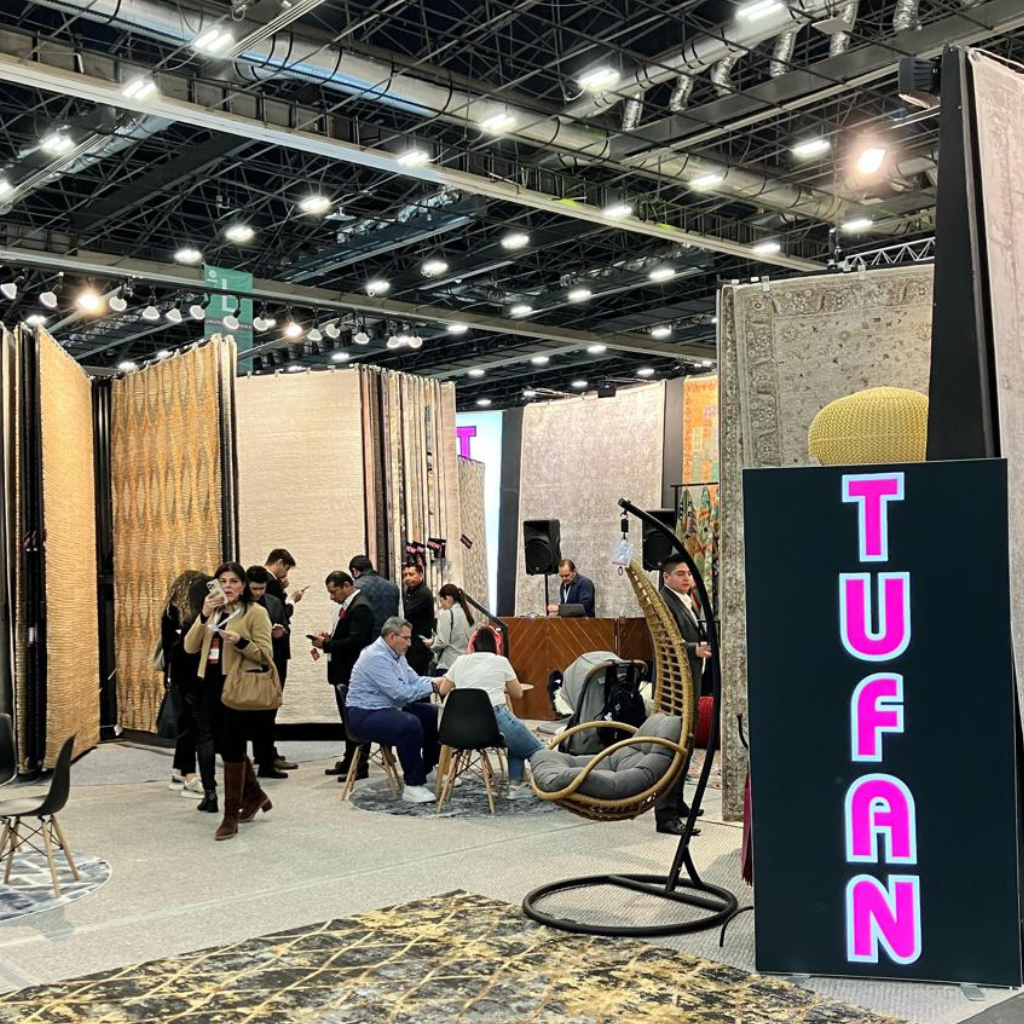 Tufan Showroom in High Point Furniture Market, Showcasing our collections
